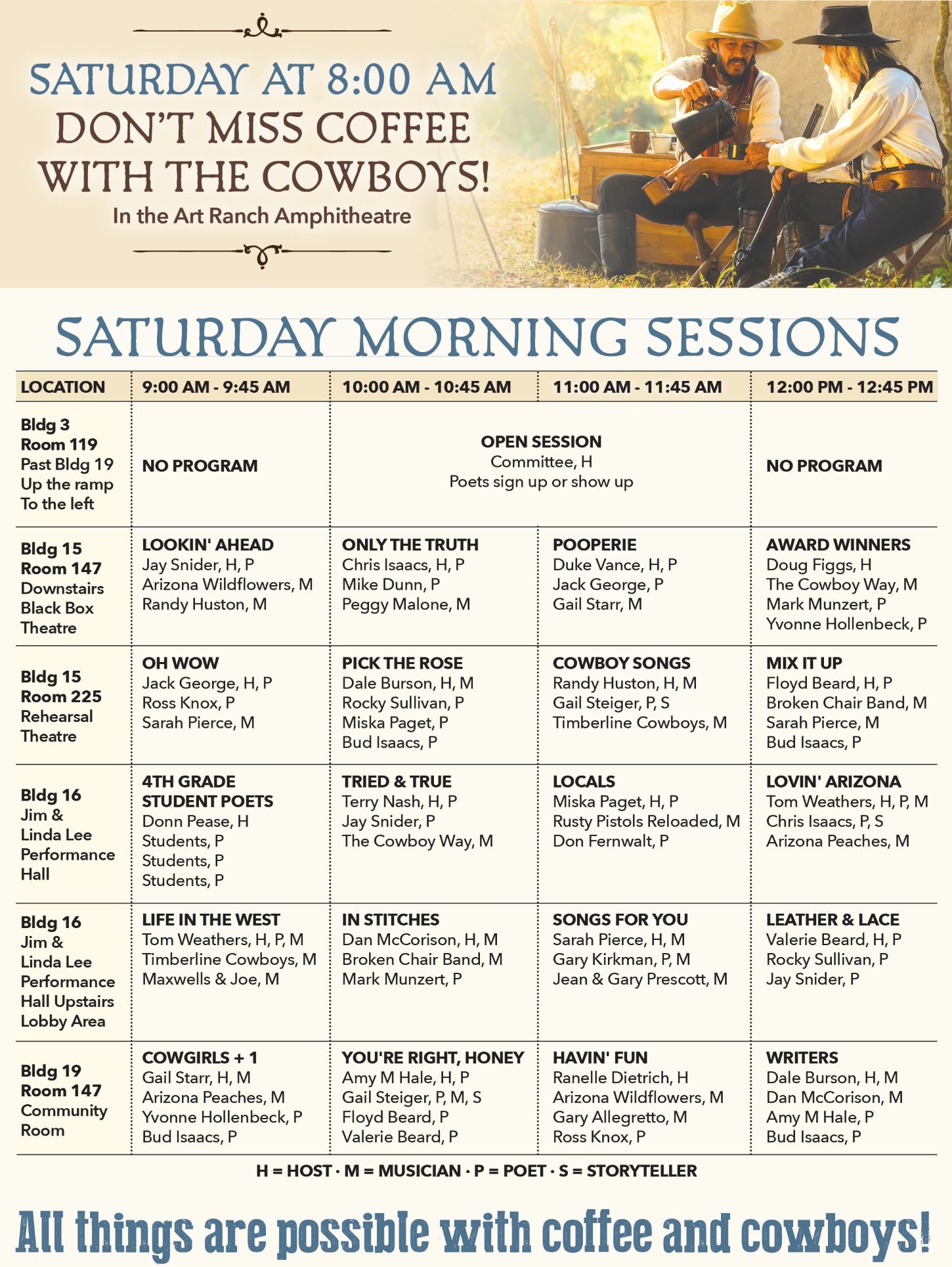 2025 Saturday Morning Sessions RS