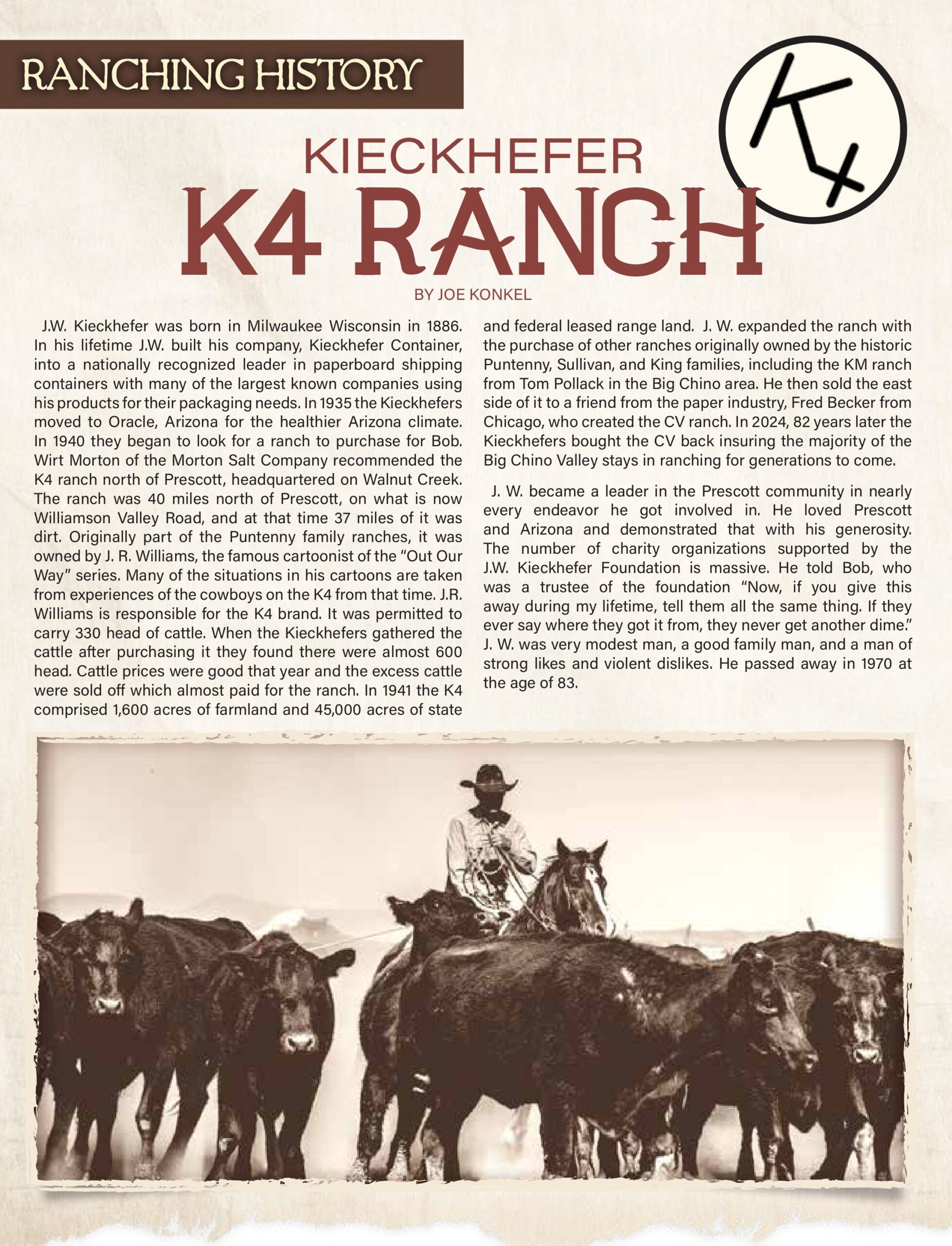 2025 Ranch History K4 Ranch Pg1